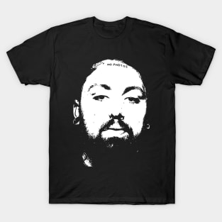 Ruby Da Cherry No Photos Face Tattoo Portrait T-Shirt